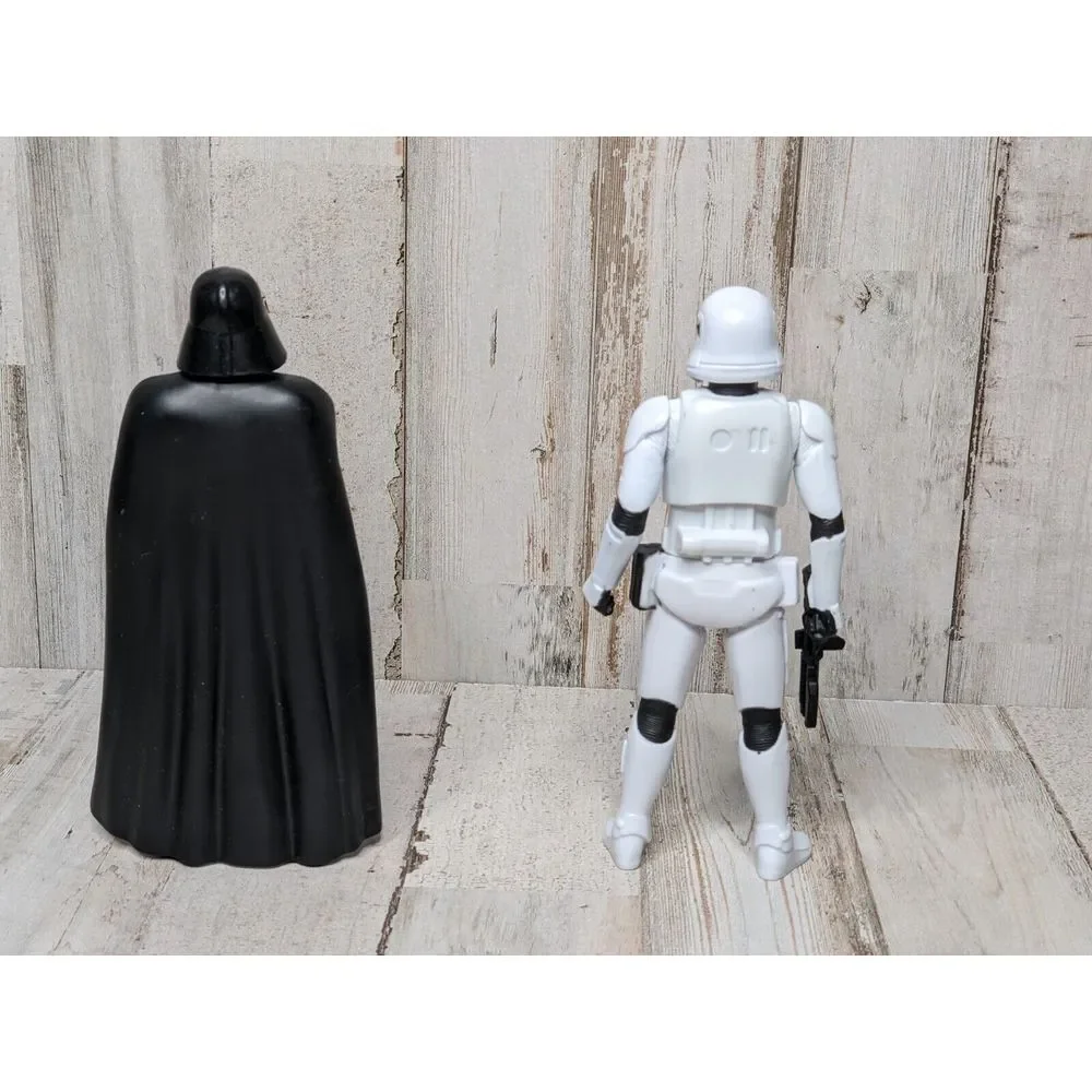 2016 Hasbro Star Wars ROTJ Action figures Darth Vader & First Order Stormtrooper